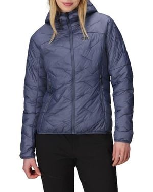 Outdoor Research Superstrand Lt Hooded Jacket - Blue