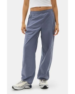 Halfdays Gwen Wide Leg Cargo Pants - Blue