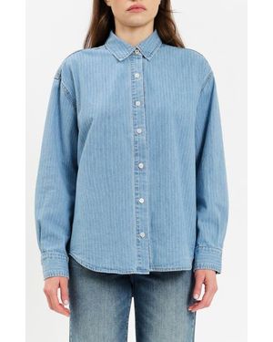 DAZE Haven Denim Shirt - Blue