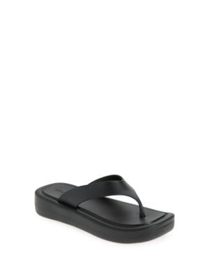 Jeffrey Campbell Darcie Flip Flop - Black