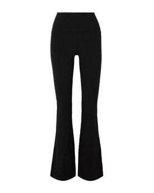 Lezat Vanna Organic Cotton Bootleg Flare Pant - Black