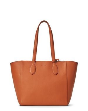 Shinola Runabout Pebble Leather Tote - Brown