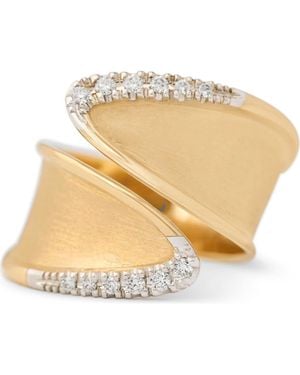Marco Bicego Lunaria Twist Diamond Ring - Metallic