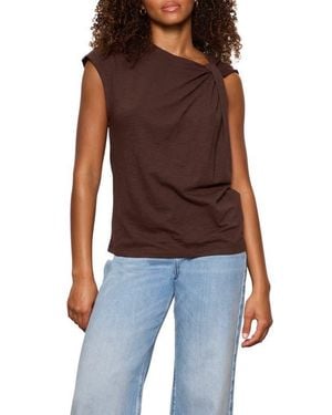 Sanctuary So Twisted Asymmetric Top - Black