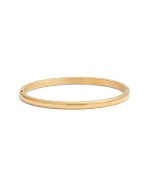 BEN ONI Polished Simple Bangle Bracelet - Natural