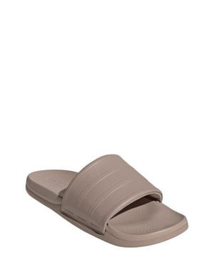 adidas Adilette Comfort 2.0 Slide Sandal - Brown