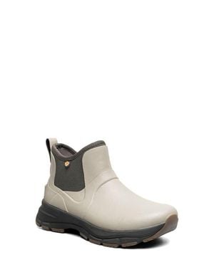 Bogs Spruce Waterproof Mid Chelsea Boot - White