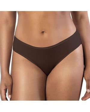 Parfait Cozy Hipster Full Coverage Briefs - Brown