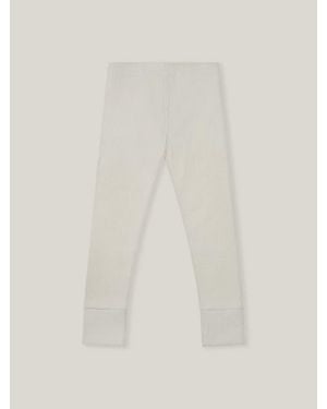 The Simple Folk The Waffle Legging Kids - White