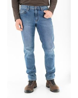 DEVIL-DOG DUNGAREES Slim Straight Fit Jeans - Blue