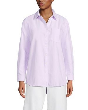 Lands' End Oxford Shirt - Purple