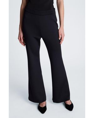 Kenneth Cole High Waist Flare Pants - Black