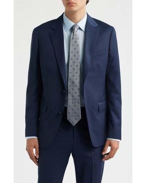 Bonobos Jetsetter Standard Fit Stretch Wool Suit Jacket - Blue