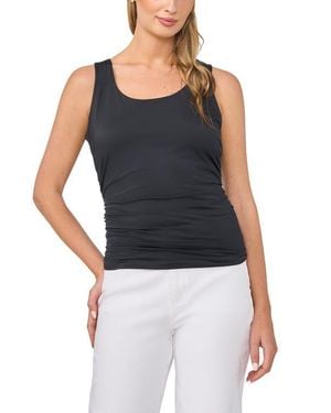 Halogen® Ruched Compression Tank - Blue