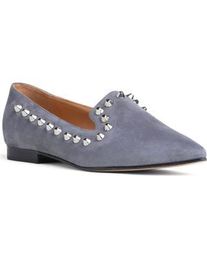 Beautiisoles Celeste Pointed Toe Loafer - Blue