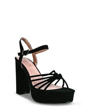 Touch Ups Tiara Platform Sandal - Black