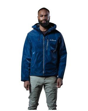 Woodpecker Wind Rain Shell Jacket - Blue