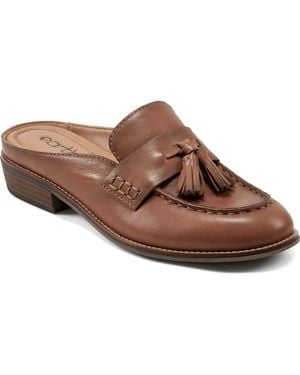 Earth Everett Tassle Mule - Brown