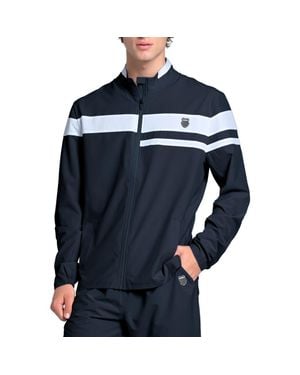 K-swiss Ripstop Tennis Jacket - Blue