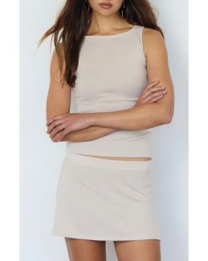 ARTLESS FOREVER Easy Boatneck Tank - White