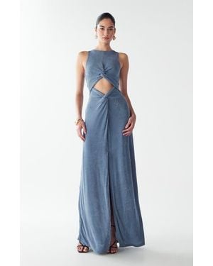 ST MRLO Malia Maxi Dress - Blue
