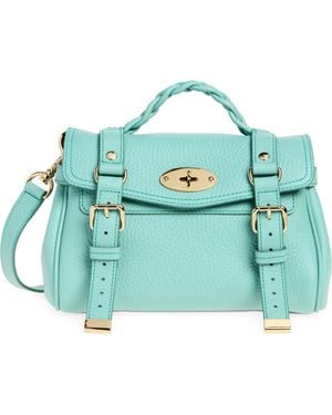 Mulberry Mini Alexa Leather Satchel - Blue