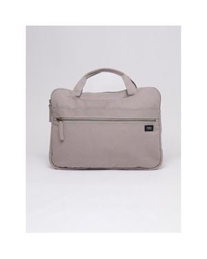 Terra Thread Organic Cotton Laptop Sleeve With Handles - Gray