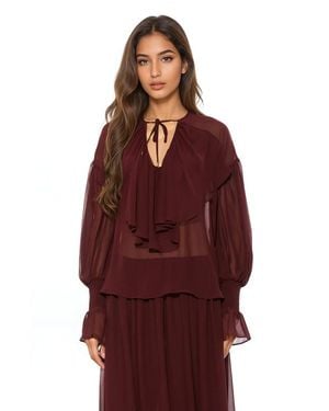Alexia Admor Serelise Blouse - Red