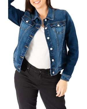 Slink Jeans Denim Trucker Jacket - Blue