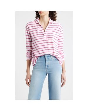 Frank & Eileen Patrick Popover Henley - Blue