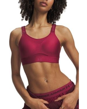 Under Armour Infinity High 2.0 Sports Bra - Red