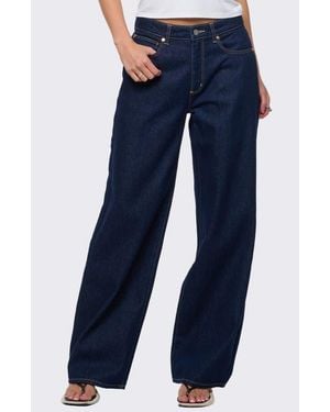 A.Brand '95 Baggy Wide Leg Jeans - Blue