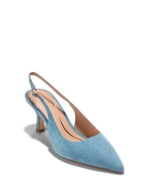 Cole Haan Hansell Slingback Pointed Toe Pump - Blue