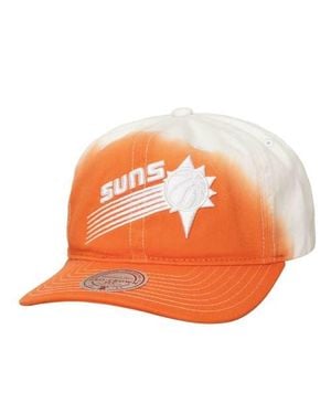 Mitchell & Ness Phoenix Suns Dip Dye Pro Crown Adjustable Hat - Orange