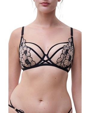 Chantelle Pulp Unlined Underwire Bra - Black