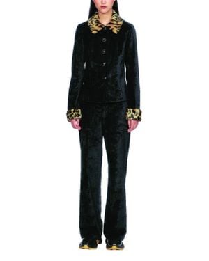 Anna Sui Velour Jacket - Black