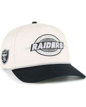 '47 Las Vegas Raiders Frame Out Two Tone Hitch Adjustable Hat - Natural