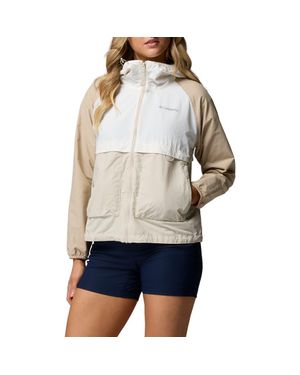 Columbia Spire Valley Water Repellent Windbreaker - Gray