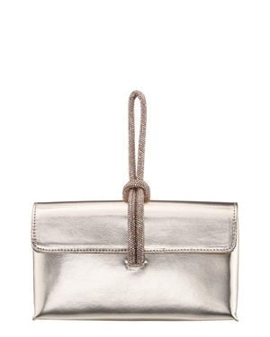 Nina Kaylee Metallic Faux Leather Clutch - Multicolor
