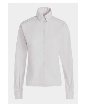 Bally Cotton Long Sleeve Shirt - White