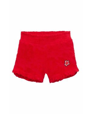 Vilebrequin Kids' Jacquard Flower Power Terry Shorts - Red