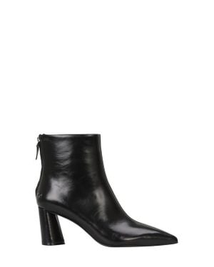 BOSS Gracey Chunky Heel Boot - Black