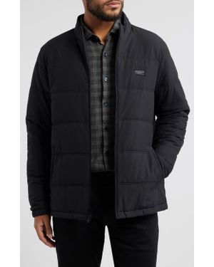 Travis Mathew Palisades Nylon Puffer Jacket - Black