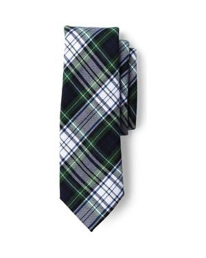Lands' End School Uniform Kids Plaid To Be Tied Tie - Multicolor