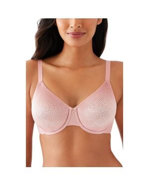 Wacoal Back Appeal Smoothing Underwire Bra - Pink