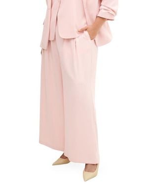 City Chic Abbie Wide Leg Pants - Pink