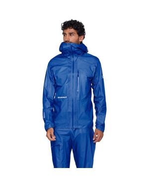 Mammut Eiger Nordwand Light Hs Hooded Jacket - Blue