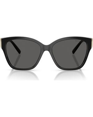Tiffany & Co. 56Mm Square Sunglasses - Gray