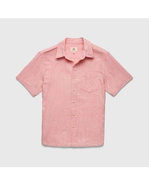 Surfside Supply Joey Slub Island Shirt - Pink