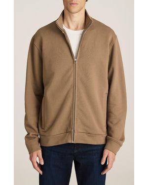 Mavi Full Zip Sweatshirt - Natural